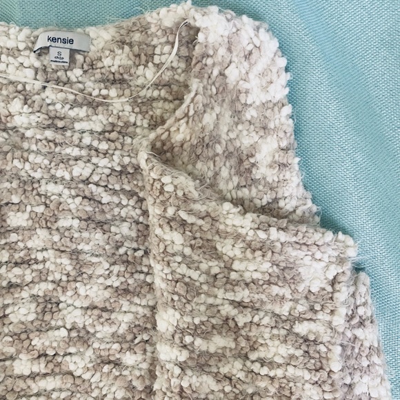 Kenzie Lezlie Fuzzy Textured Sleeveless Cardigan size S - Picture 5 of 10